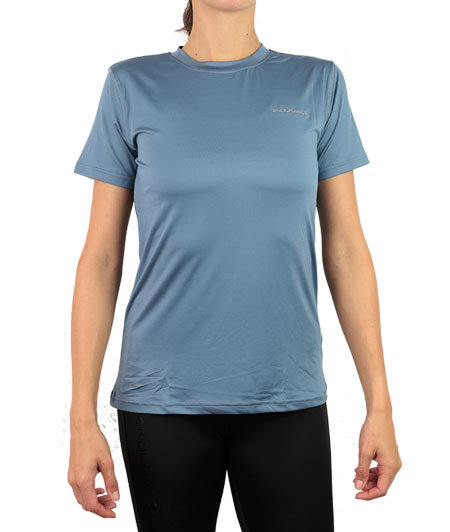 Modré dámské tričko s krátkým rukávem Endurance