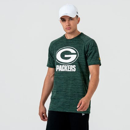 Zelené pánské tričko s krátkým rukávem "Green Bay Packers", New Era - velikost XXL