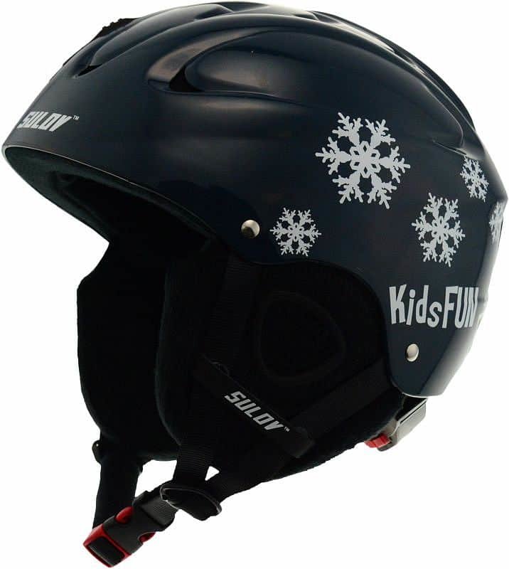 Černá dětská lyžařská helma Sulov - velikost 4XS-2XS
