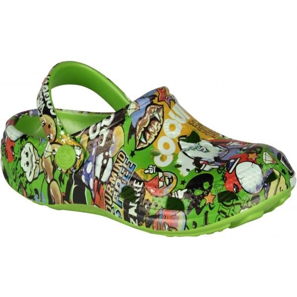 Zelené dětské sandály Coqui