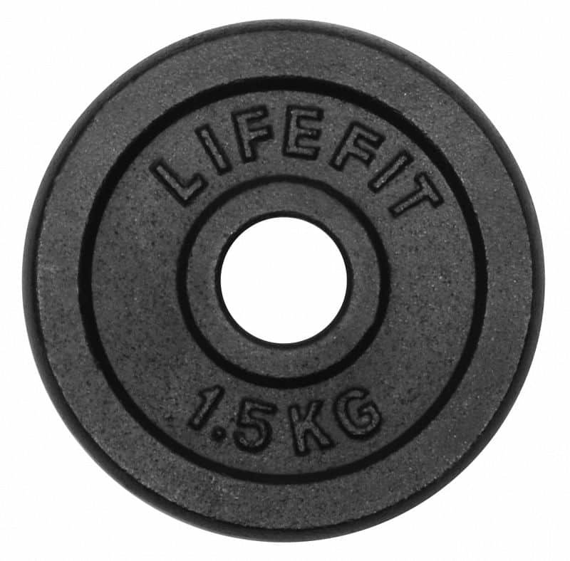 Kotouč na činky Lifefit - 1,5 kg