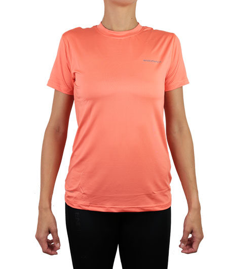 Oranžové dámské tričko s krátkým rukávem Endurance - velikost 36
