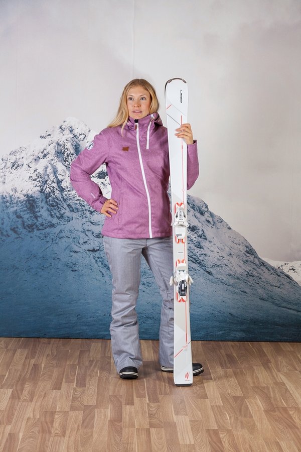 Šedá dámská lyžařská bunda 2117 of Sweden