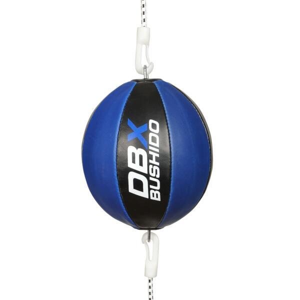 Černo-modrý boxovací míč Bushido - průměr 21,6 cm