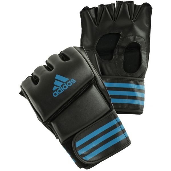 Černo-modré MMA rukavice Adidas - velikost XL