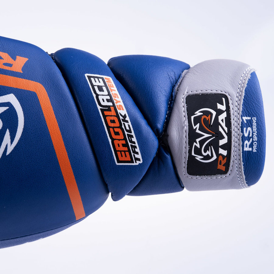 Modré boxerské rukavice Rival - velikost 14 oz