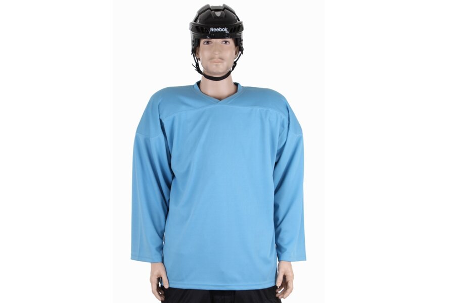 Modrý tréninkový hokejový dres Merco - velikost S