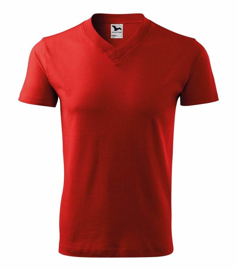 Červené pánské tričko s krátkým rukávem Adler - velikost S