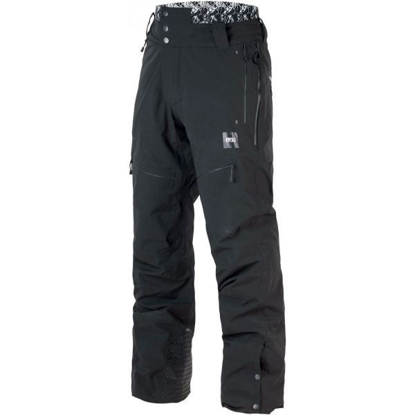 Černé pánské lyžařské kalhoty Picture