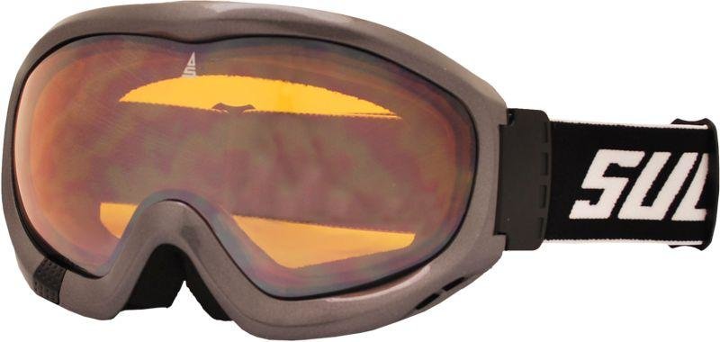 Šedé lyžařské brýle Sulov