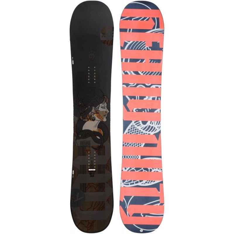 Černý snowboard bez vázání Rossignol - délka 158 cm