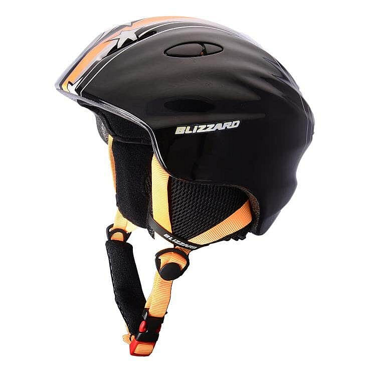 Černo-oranžová lyžařská helma Blizzard - velikost 48-52 cm
