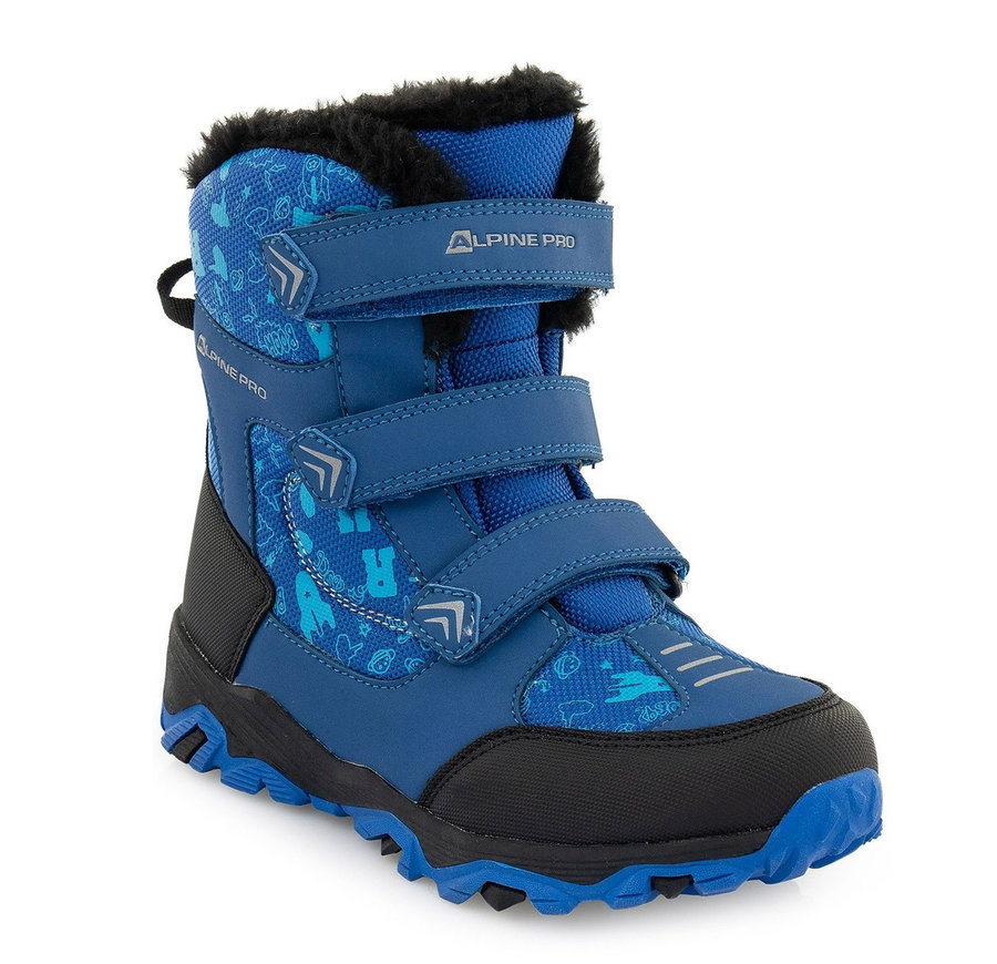 Modré dětské zimní boty Alpine Pro - velikost 29 EU