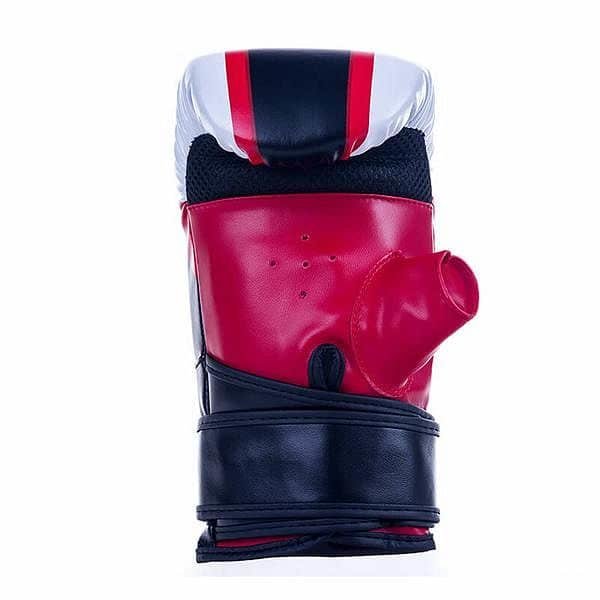 Černo-červené boxerské rukavice Bushido - velikost M