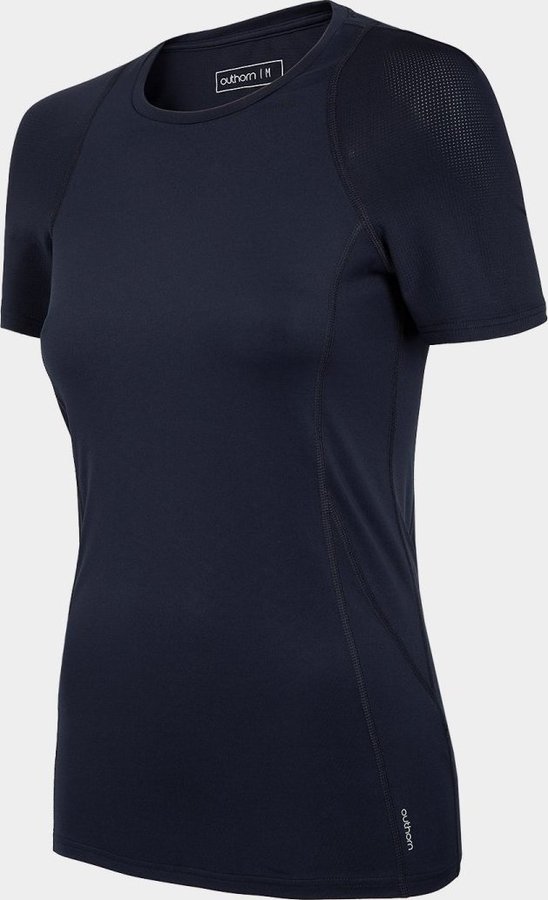 Modré dámské funkční tričko s krátkým rukávem Outhorn - velikost L
