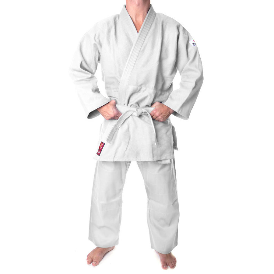 Bílé kimono na judo Hayashi - velikost 130