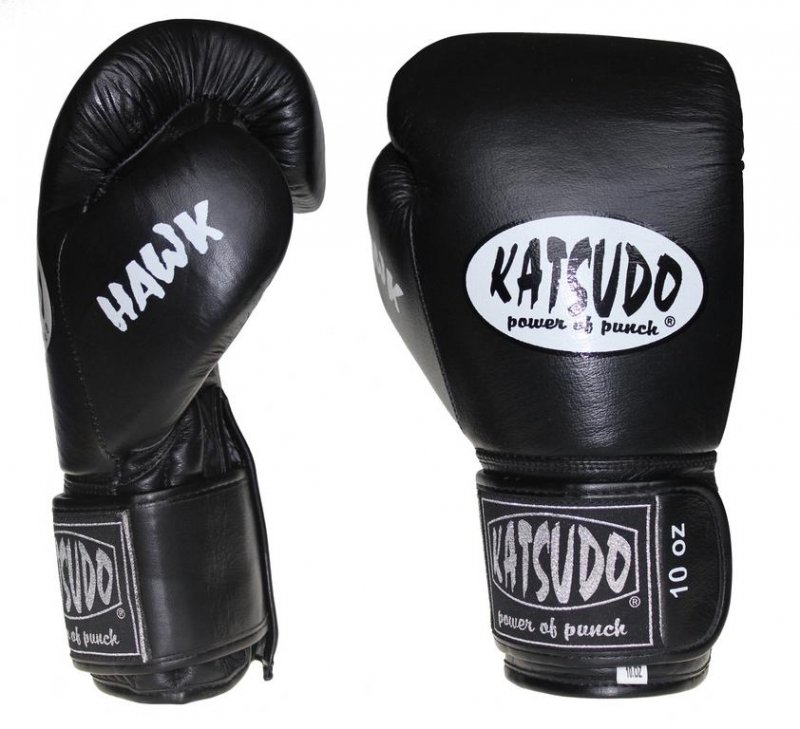 Černé boxerské rukavice Katsudo