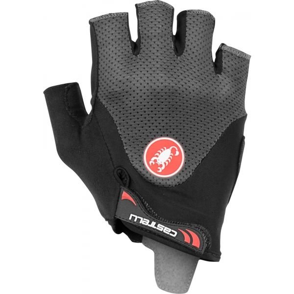 Černé pánské cyklistické rukavice Castelli - velikost XXL