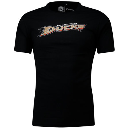 Černé pánské tričko s krátkým rukávem &amp;quot;Anaheim Ducks&amp;quot;, Fanatics - velikost XL