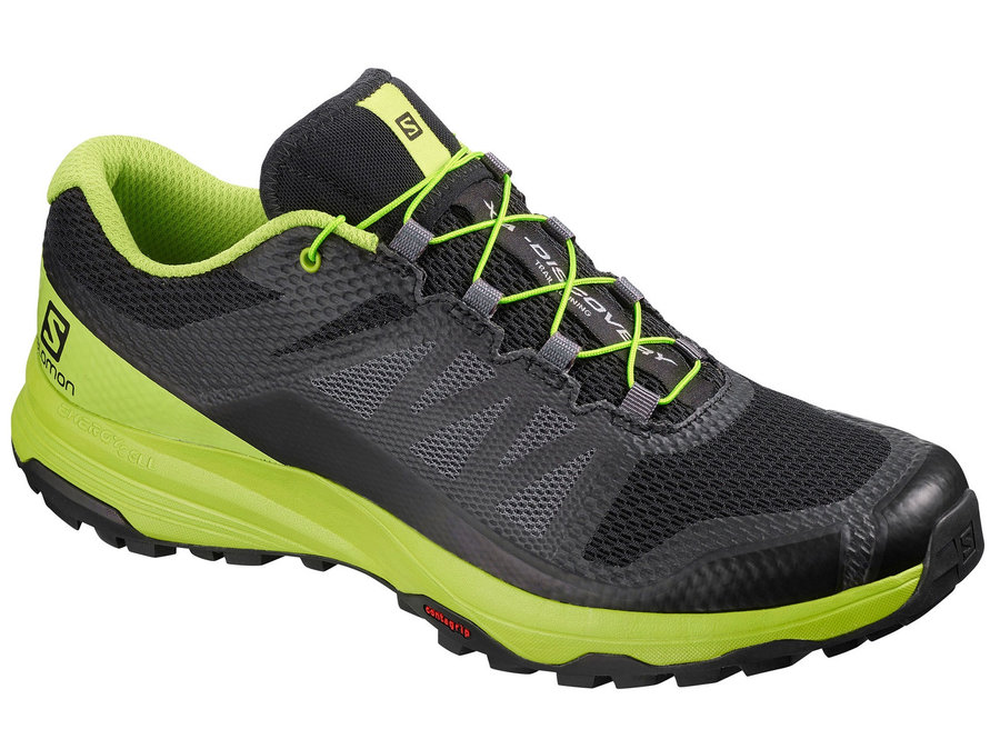 Černo-zelené pánské běžecké boty Salomon