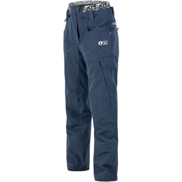 Modré dámské lyžařské kalhoty Picture