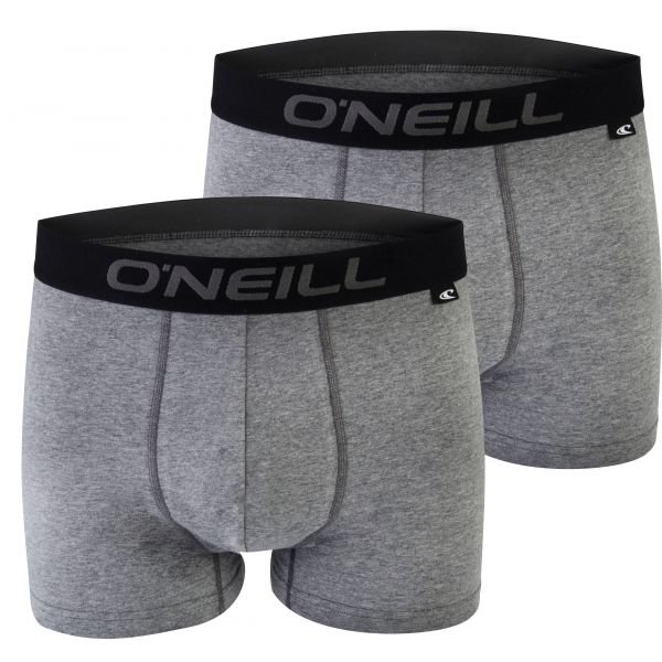 Šedé pánské boxerky O'Neill - velikost L - 2 ks