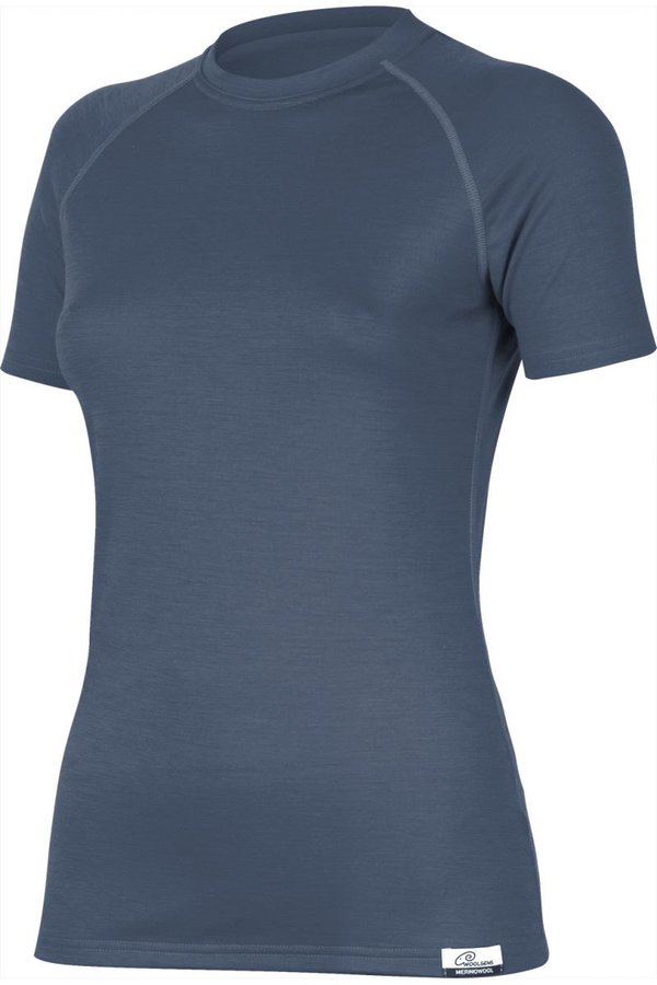 Modré dámské tričko s krátkým rukávem Lasting - velikost S