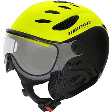 Černo-žlutá pánská lyžařská helma Mango - velikost 60-62 cm
