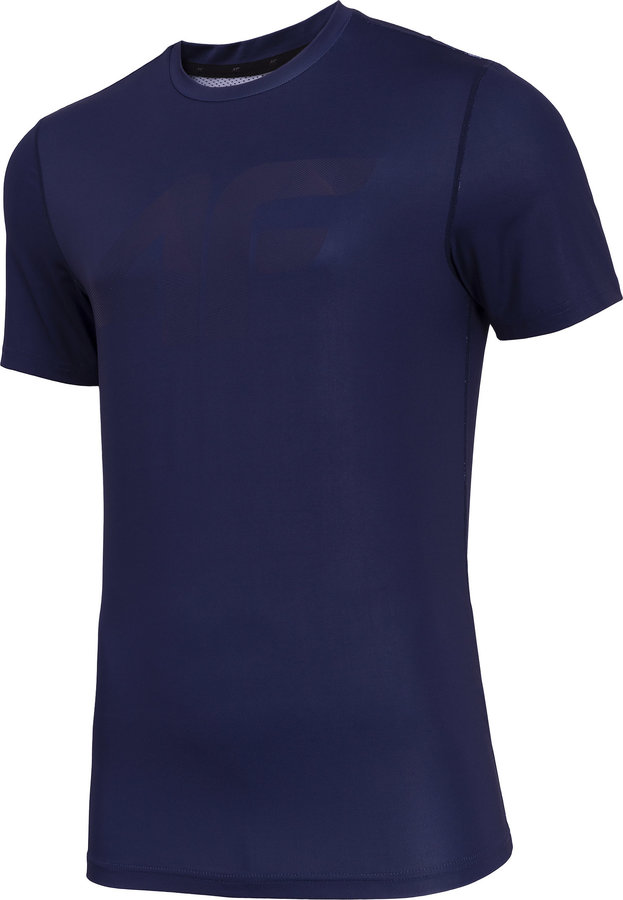 Modré pánské funkční tričko s krátkým rukávem 4F