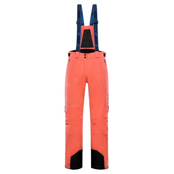Růžové dámské lyžařské kalhoty Alpine Pro - velikost L