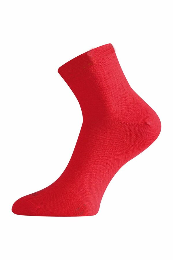 Červené pánské trekové ponožky Lasting
