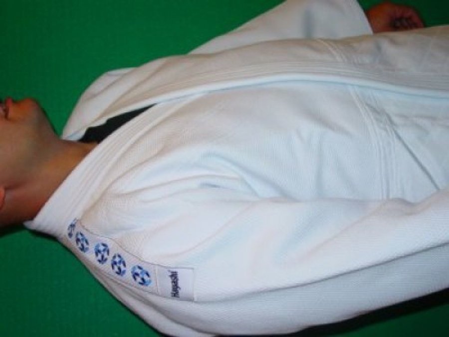 Bílé kimono na judo Hayashi - velikost 185