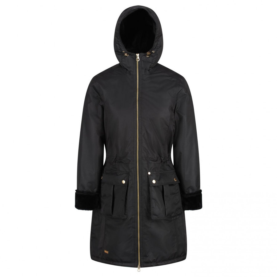 Černý zimní dámský kabát Regatta