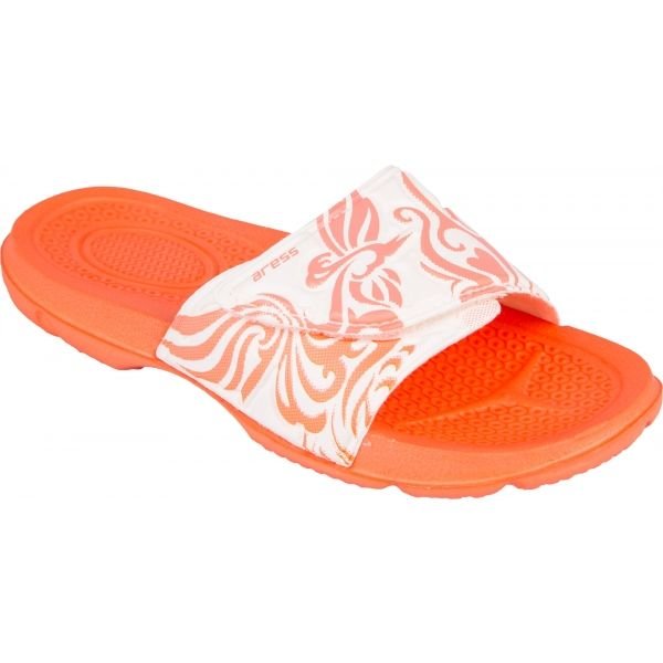Bílo-oranžové dívčí pantofle Aress - velikost 29 EU