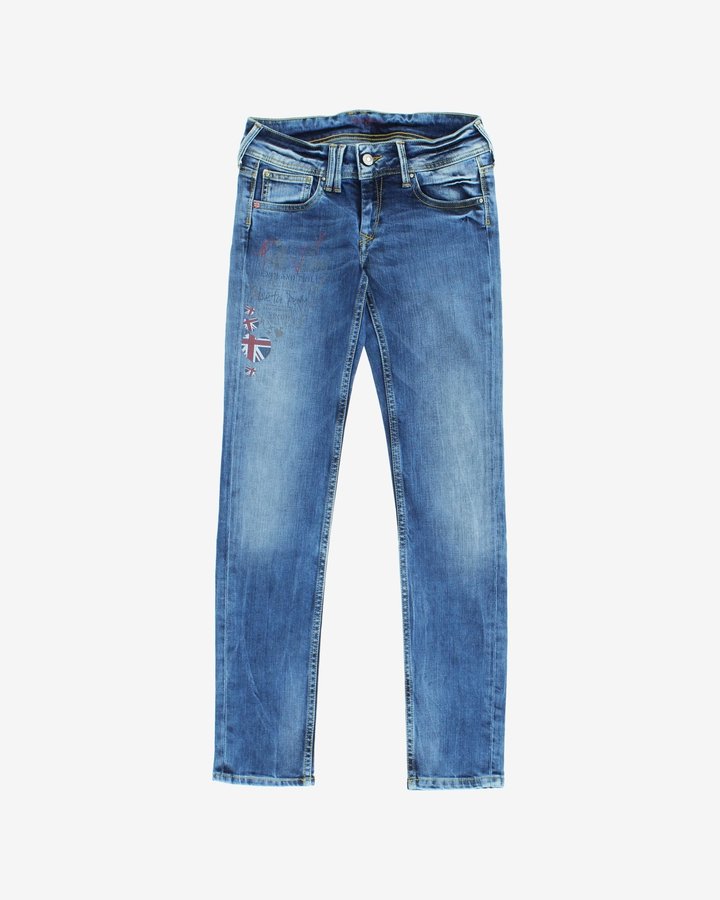 Modré dívčí džíny Pepe Jeans