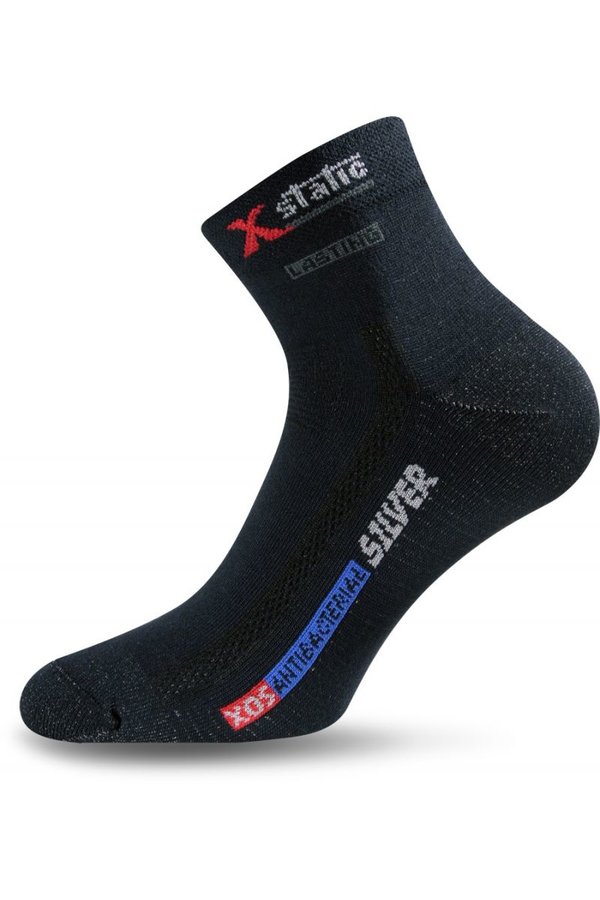 Černé pánské trekové ponožky Lasting - velikost 34-37 EU