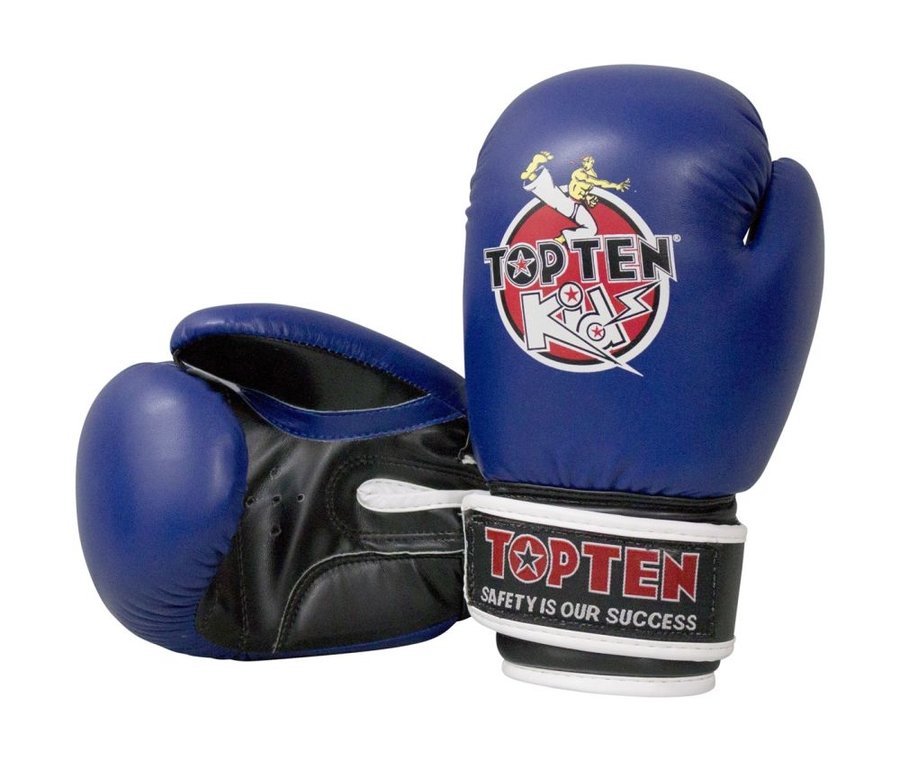 Modré boxerské rukavice Top Ten - velikost 8 oz