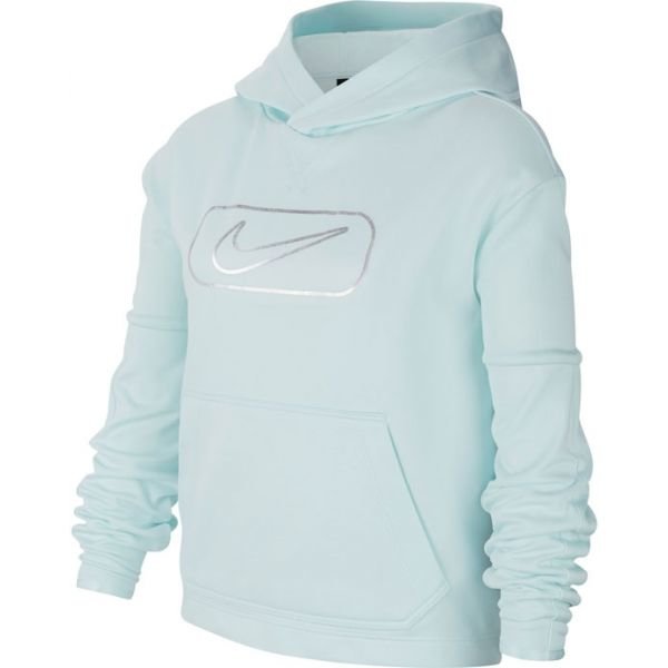 Modrá dívčí mikina s kapucí Nike - velikost M