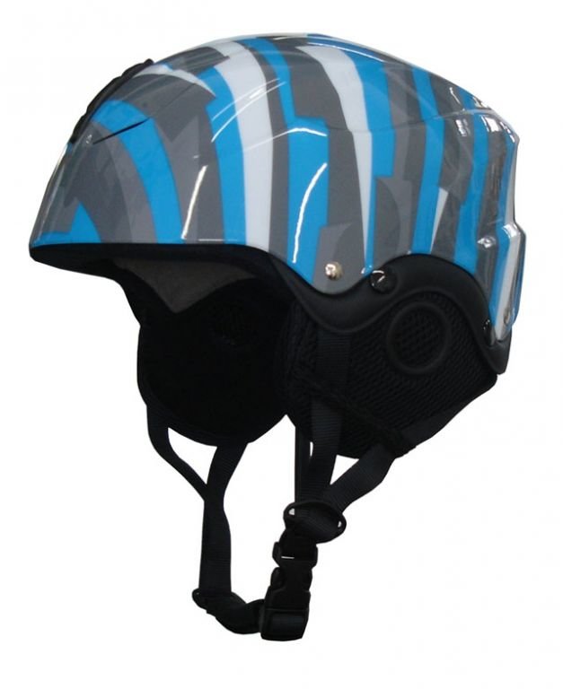 Modro-šedá lyžařská helma Brother