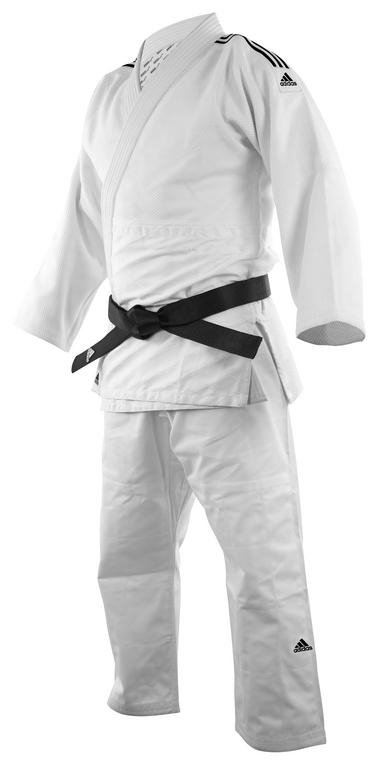 Bílé kimono na judo Adidas