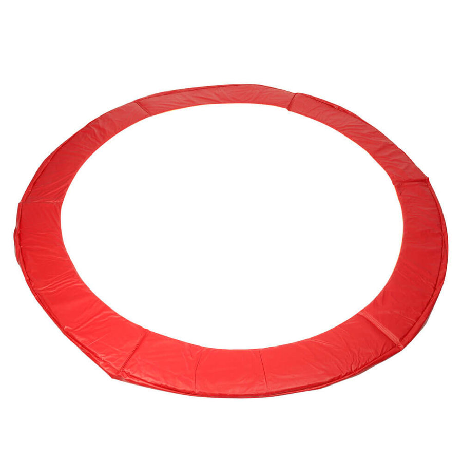 Červený kryt pružin na trampolínu inSPORTline - průměr 366 cm a šířka 28 cm