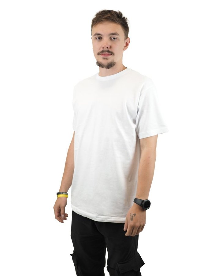 Hnědé pánské tričko s krátkým rukávem Adler - velikost XL