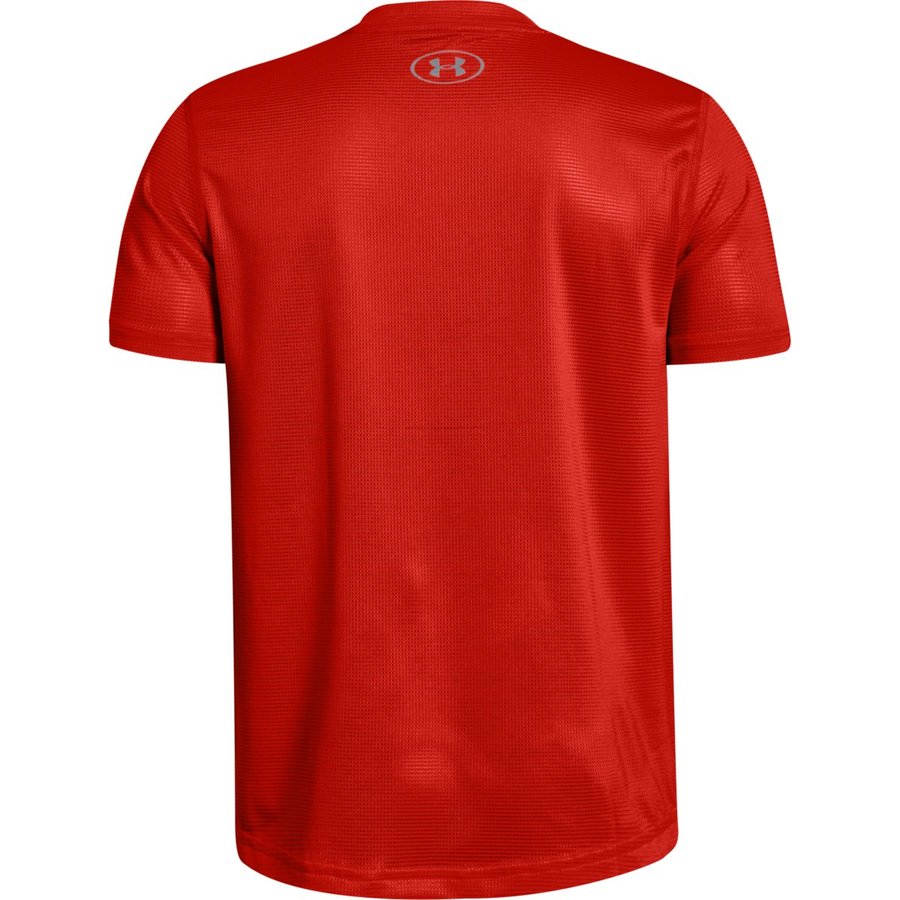 Červené chlapecké tričko s krátkým rukávem Under Armour - velikost S