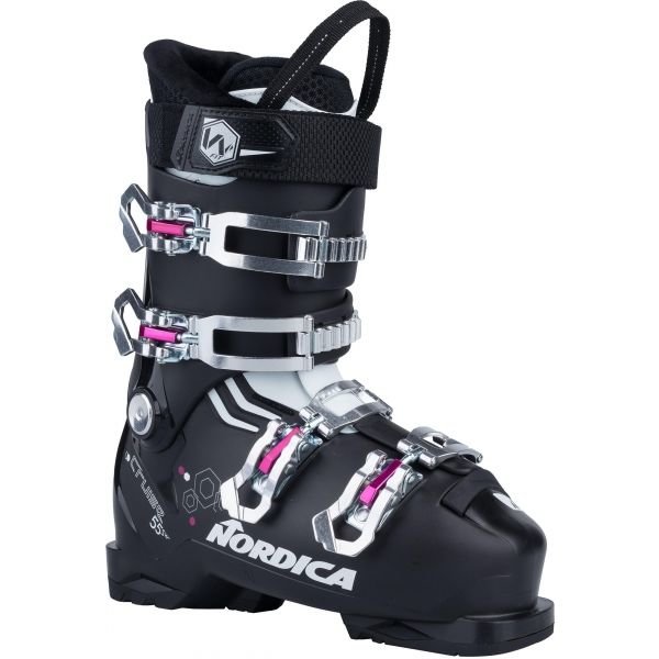 Černé dámské lyžařské boty Nordica - velikost vnitřní stélky 24 cm