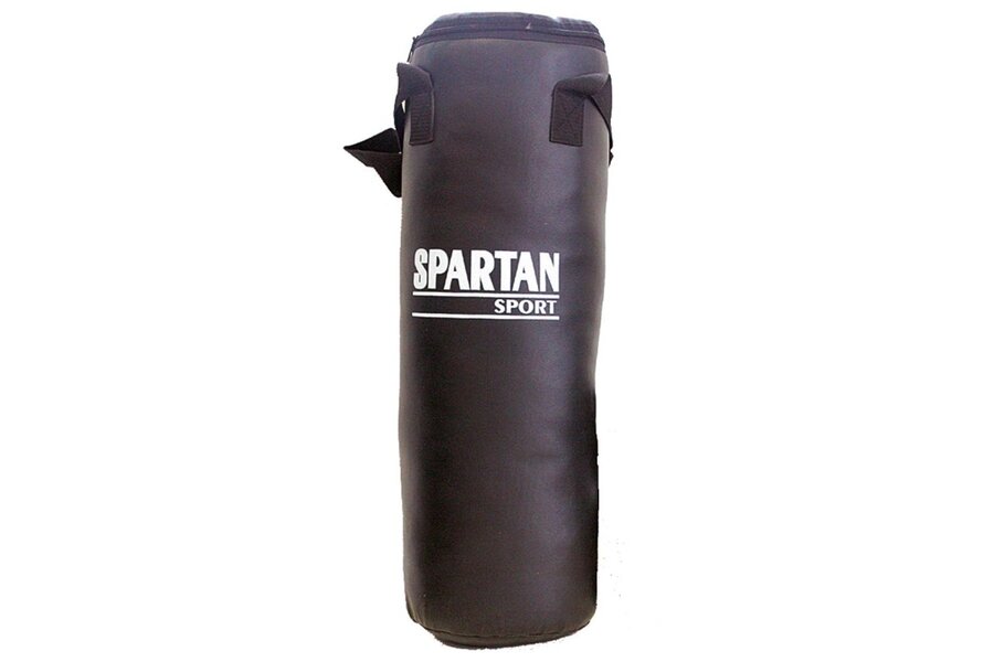 Černý boxovací pytel Spartan - 5 kg
