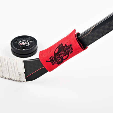 Červené závaží na hokejku HockeyShot - 340 g