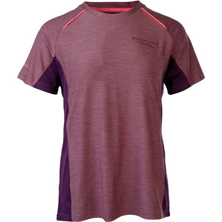 Růžové dámské tričko s krátkým rukávem Endurance