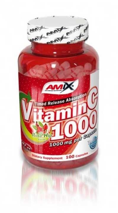 Vitamín C - Amix Vitamin C 1000mg 100 kapslí