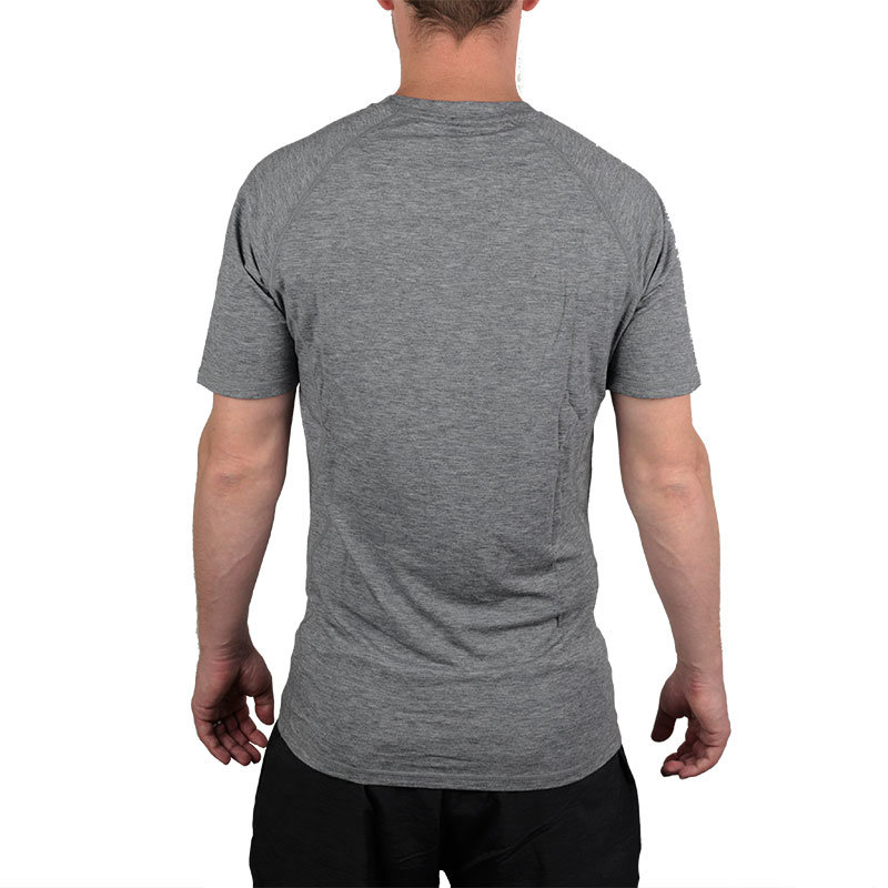 Šedé pánské tričko s krátkým rukávem Endurance - velikost XXL