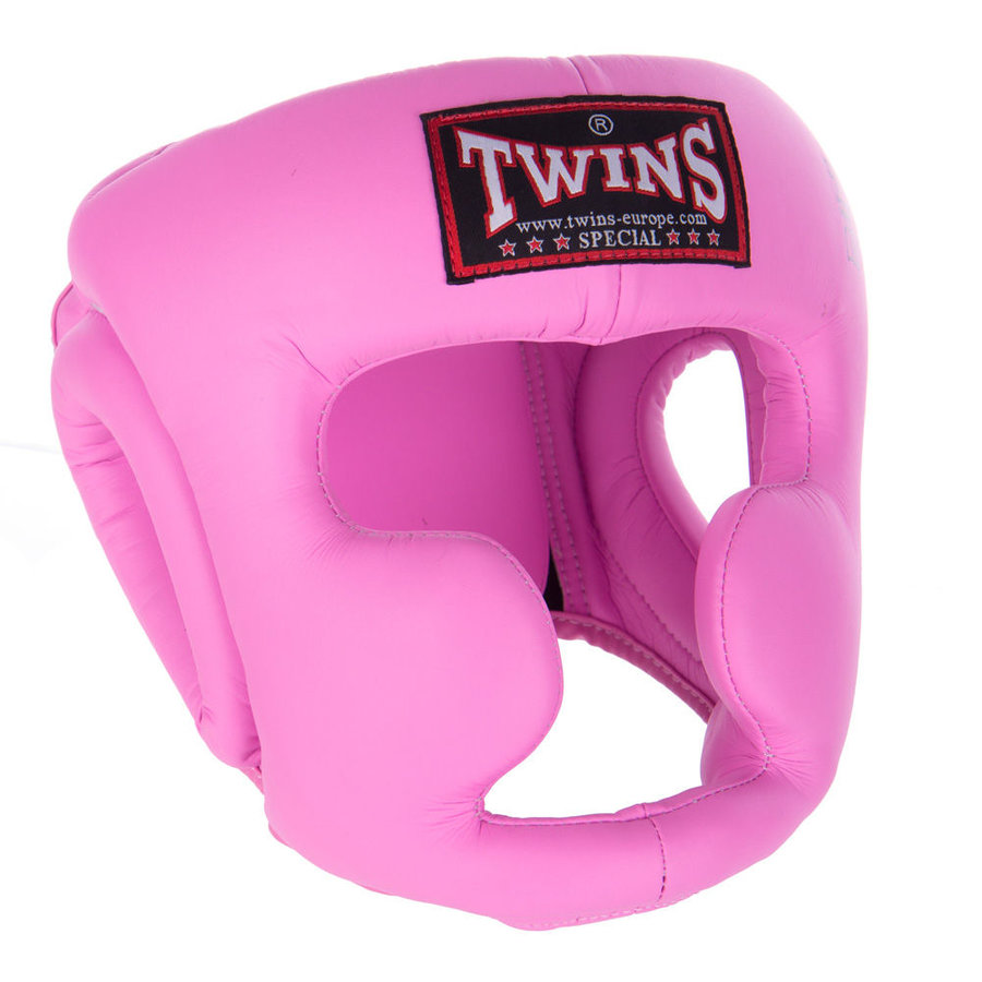 Růžová boxerská přilba Twins - velikost M